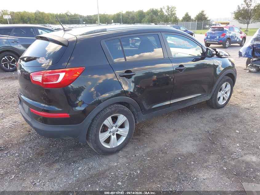Vin: kndpbca24d7487694, lot: 46609908, kia sportage lx 20134