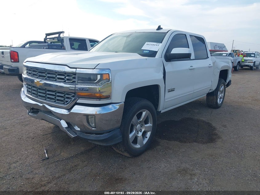 2016 Chevrolet Silverado 1500 Lt, Перёд и зад, IAAI, VIN 3GCPCREC3GG190508 — фото 2