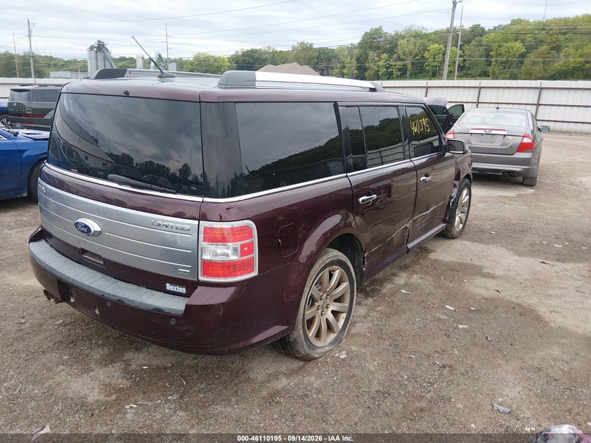 Vin: 2fmhk6dc7bbd12219, lot: 46609911, ford flex limited 20114