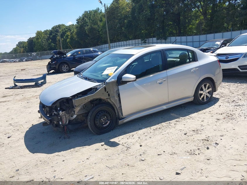 Vin: 3n1ab6apxcl752988, lot: 46609913, nissan sentra 2.0 sr 20122