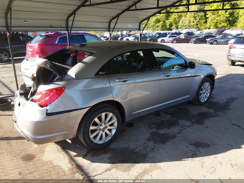 Vin: 1c3ccbbb8dn579623, lot: 46609920, chrysler 200 touring 20134