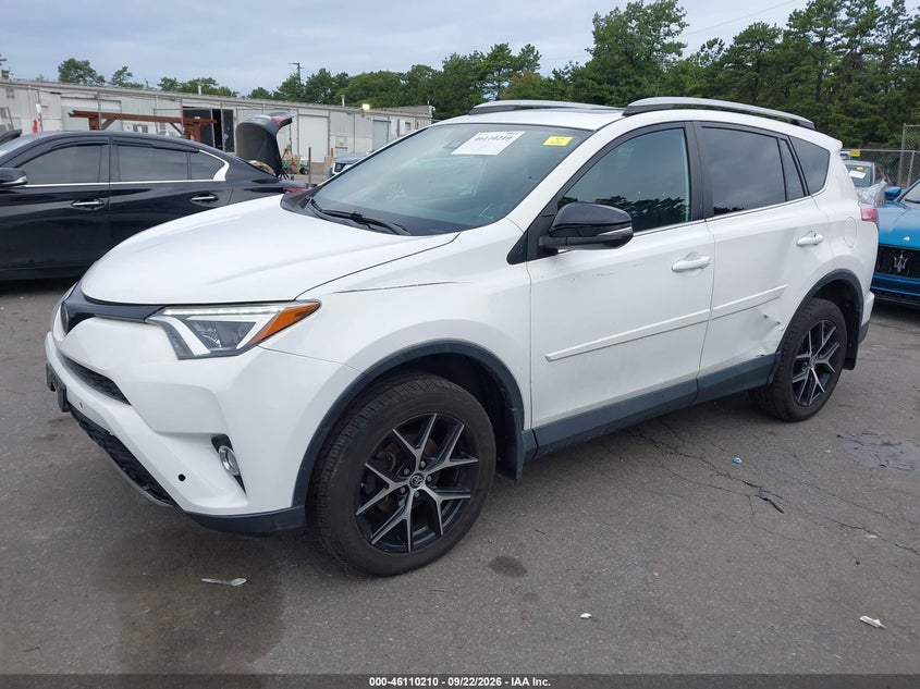 Vin: 2t3jfrevxjw763555, lot: 46609926, toyota rav4 se 20182