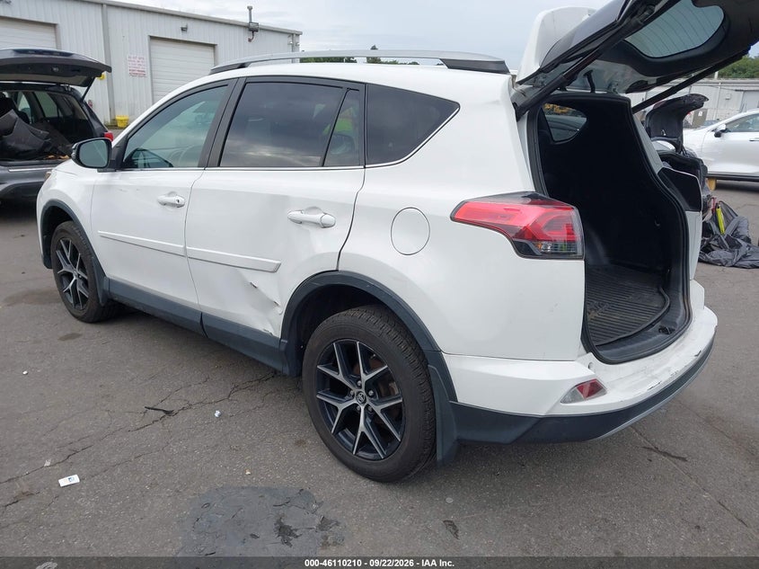 Vin: 2t3jfrevxjw763555, lot: 46609926, toyota rav4 se 20183