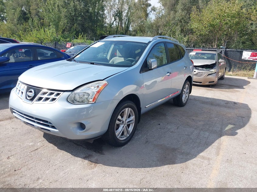 Vin: jn8as5mv7cw351415, lot: 46609931, nissan rogue sv 20122