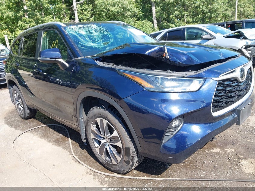 Vin: 5tdkdrbh3ps511777, lot: 46609934, toyota highlander xle 2023 img_1