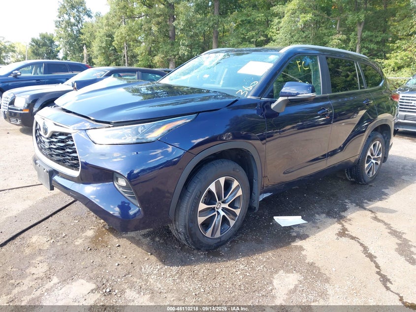 Vin: 5tdkdrbh3ps511777, lot: 46609934, toyota highlander xle 20232