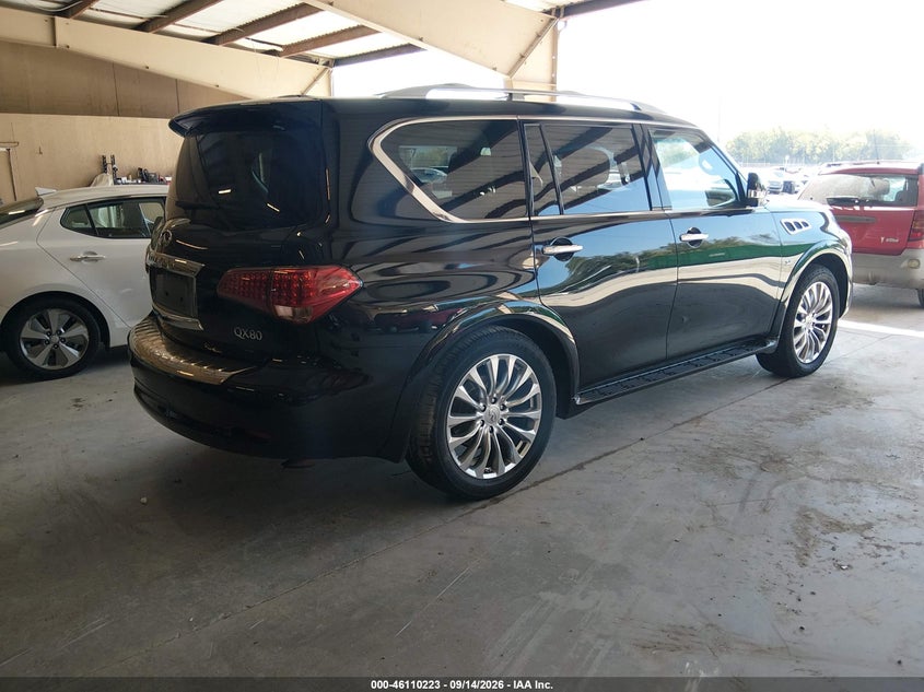 2015 INFINITI QX80 auction photo 4