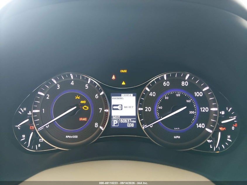 2015 INFINITI QX80 auction photo 7