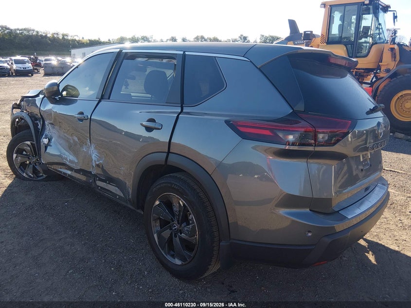 Vin: 5n1bt3bbxsc839277, lot: 46609946, nissan rogue sv intelligent awd 20253