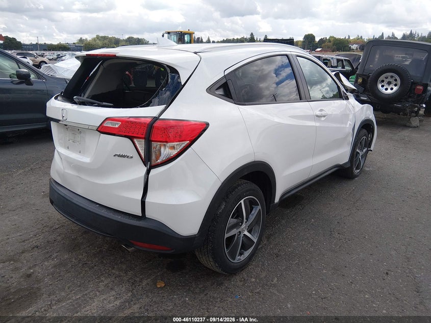 Vin: 3czru6h50mm718854, lot: 46609953, honda hr-v awd ex 20214