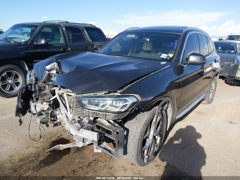 Vin: 5ux43dp0xn9l35564, lot: 46609955, bmw x3 sdrive30i 20222