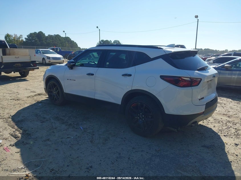 Vin: 3gnkbdrs1ns205199, lot: 46609960, chevrolet blazer fwd 3lt 20223