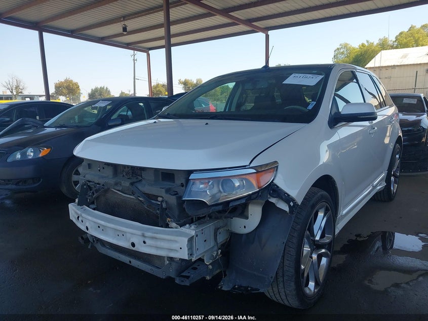 Vin: 2fmdk3ak3dba95425, lot: 46609973, ford edge sport 20132