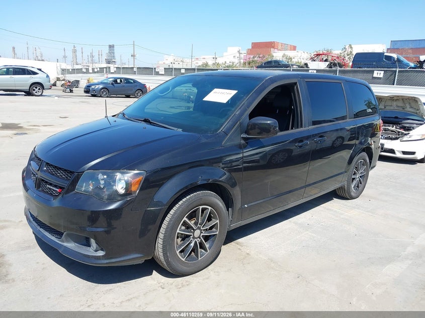 2019 Dodge Caravan, Обычный износ, IAAI, VIN 2C4RDGEG4KR645964 — фото 2