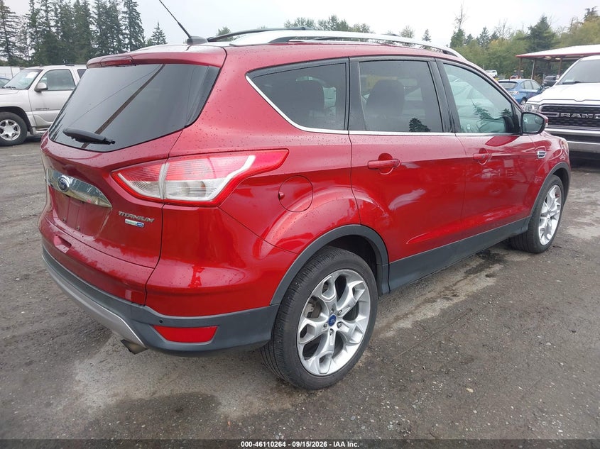 Vin: 1fmcu9jx0eud17970, lot: 46609980, ford escape titanium 20144