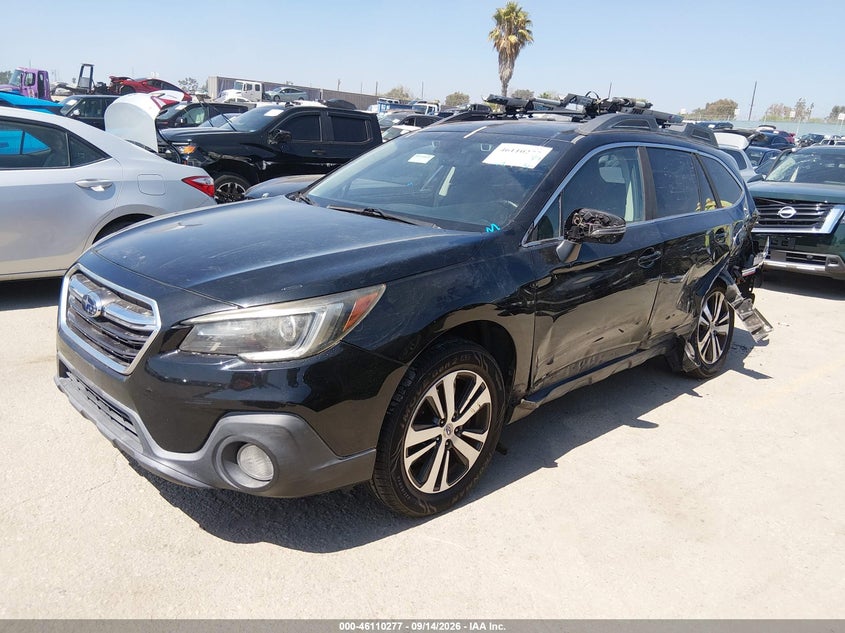 Vin: 4s4bsanc6j3218791, lot: 46609993, subaru outback 2.5i limited 20182