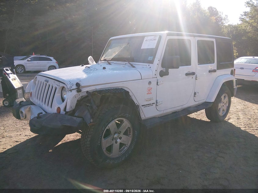 Vin: 1c4bjweg0cl245463, lot: 46609996, jeep wrangler unlimited sahara 20122