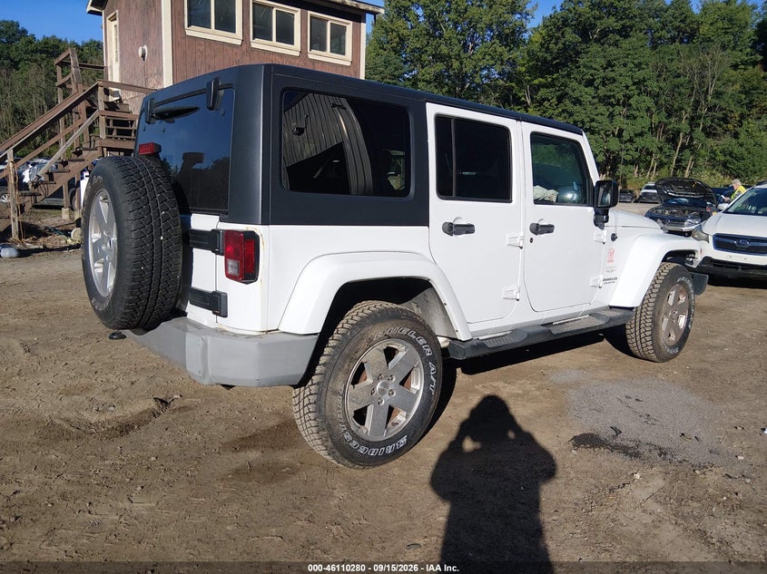 Vin: 1c4bjweg0cl245463, lot: 46609996, jeep wrangler unlimited sahara 20124