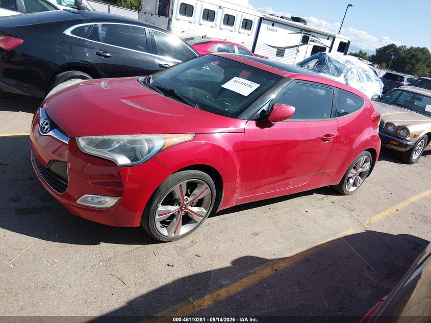 HYUNDAI VELOSTER 2012 VIN KMHTC6AD2CU053221