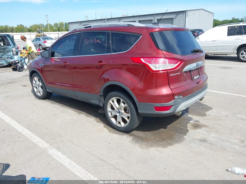 Vin: 1fmcu9j95eub78940, lot: 46610022, ford escape titanium 20143