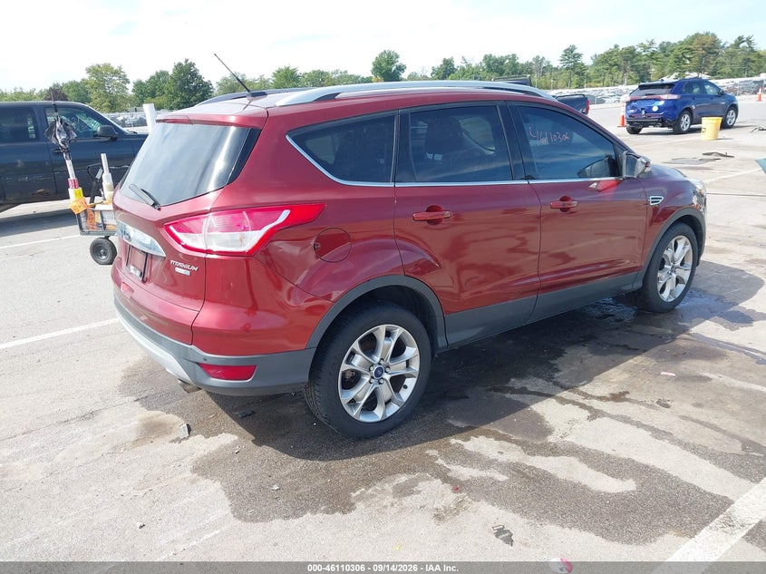 Vin: 1fmcu9j95eub78940, lot: 46610022, ford escape titanium 20144