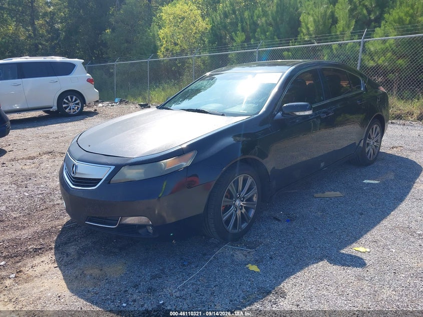 2013 Acura TL, Звичайний знос, IAAI, VIN 19UUA8F39DA018139 — фото 2