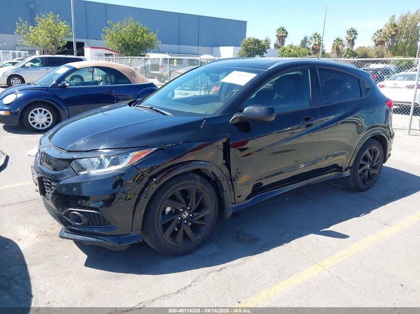 Vin: 3czru6h19mm735438, lot: 46610044, honda hr-v awd sport 20212