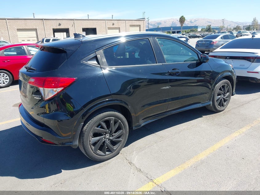Vin: 3czru6h19mm735438, lot: 46610044, honda hr-v awd sport 20214