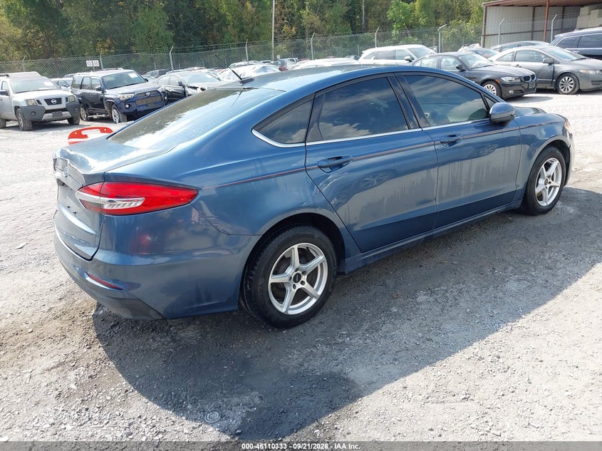 Vin: 3fa6p0g77kr128897, lot: 46610049, ford fusion s 20194