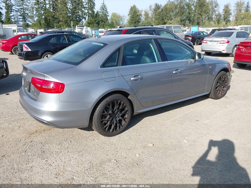 Vin: wauffafl6fn009567, lot: 46610055, audi a4 2.0t premium 20154