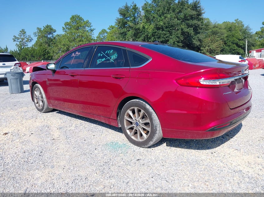Vin: 3fa6p0h74hr198414, lot: 46610056, ford fusion se 20173
