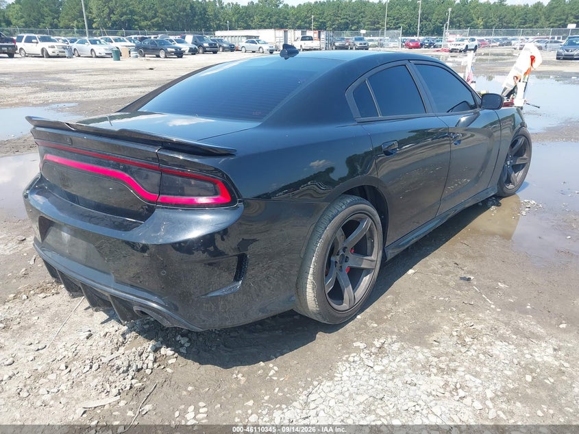Vin: 2c3cdxl97hh574790, lot: 46610061, dodge charger srt hellcat rwd 20174