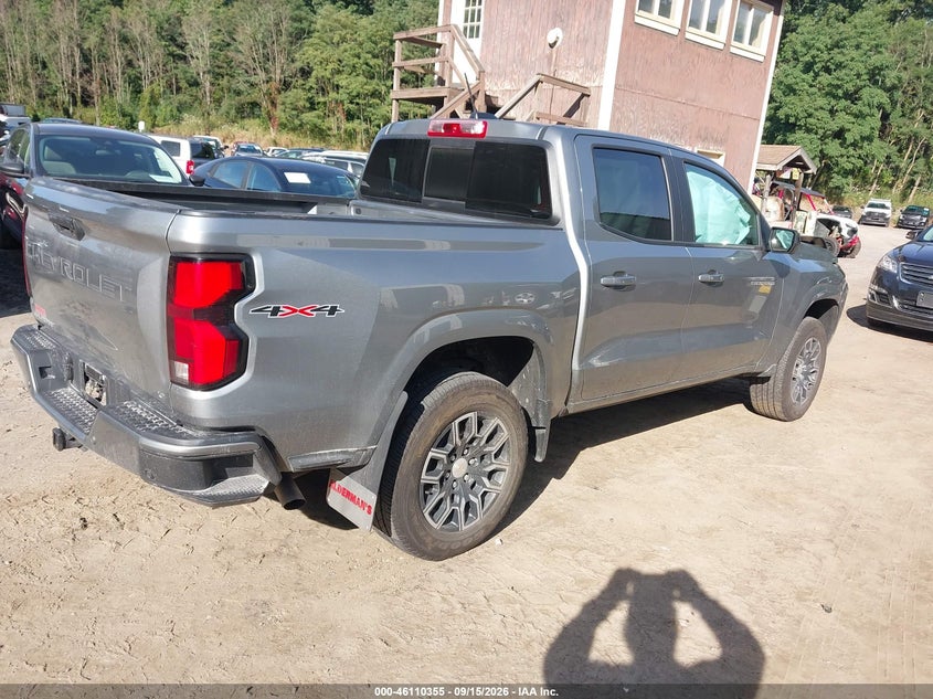 Vin: 1gcptcek9r1152366, lot: 46610071, chevrolet colorado 4wd lt 20244