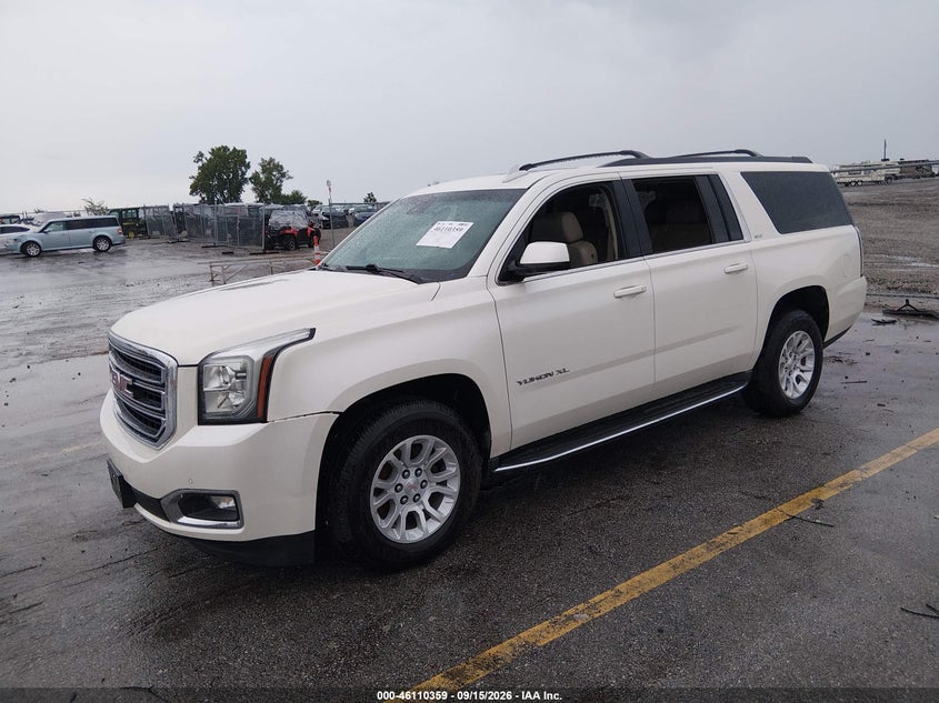 Vin: 1gks2hkc1fr598925, lot: 46610075, gmc yukon xl 1500 slt 20152