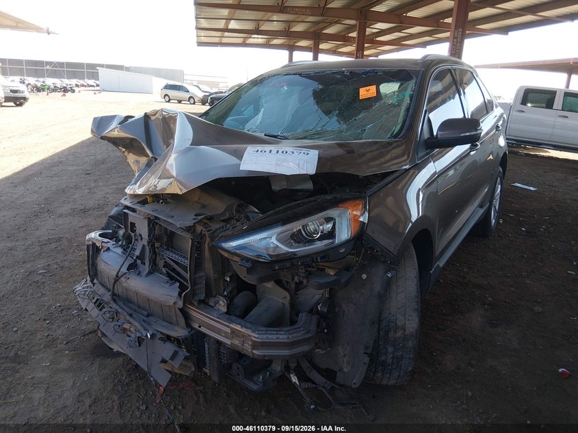 Vin: 2fmpk3j92kbc36816, lot: 46610095, ford edge sel 20192