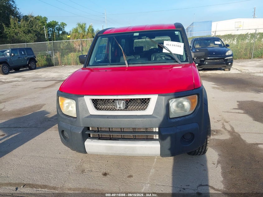 HONDA ELEMENT 2005 VIN 5J6YH18615L015942