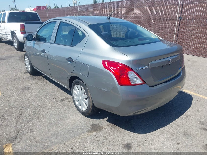 Vin: 3n1cn7ap8el807043, lot: 46610105, nissan versa 1.6 s 20143