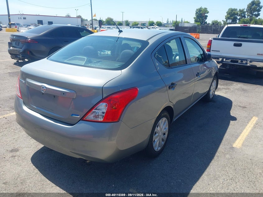 Vin: 3n1cn7ap8el807043, lot: 46610105, nissan versa 1.6 s 20144