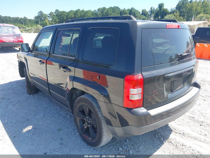 Vin: 1c4njpba1fd350174, lot: 46610113, jeep patriot altitude edition 20153