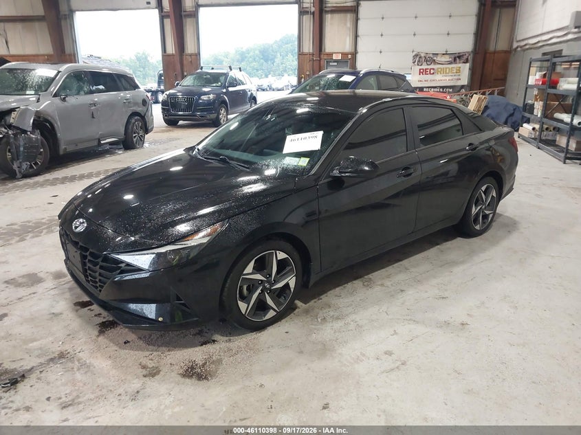 Vin: 5npls4ag2ph097595, lot: 46610114, hyundai elantra sel 20232