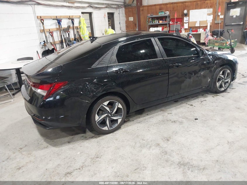 Vin: 5npls4ag2ph097595, lot: 46610114, hyundai elantra sel 20234