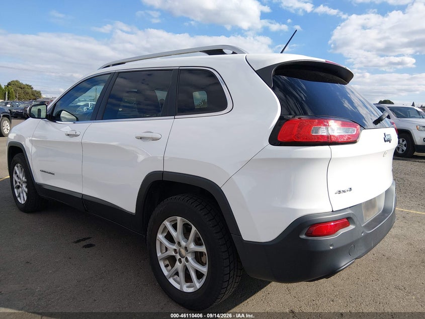 Vin: 1c4pjmcb9jd528582, lot: 46610122, jeep cherokee latitude 4x4 20183