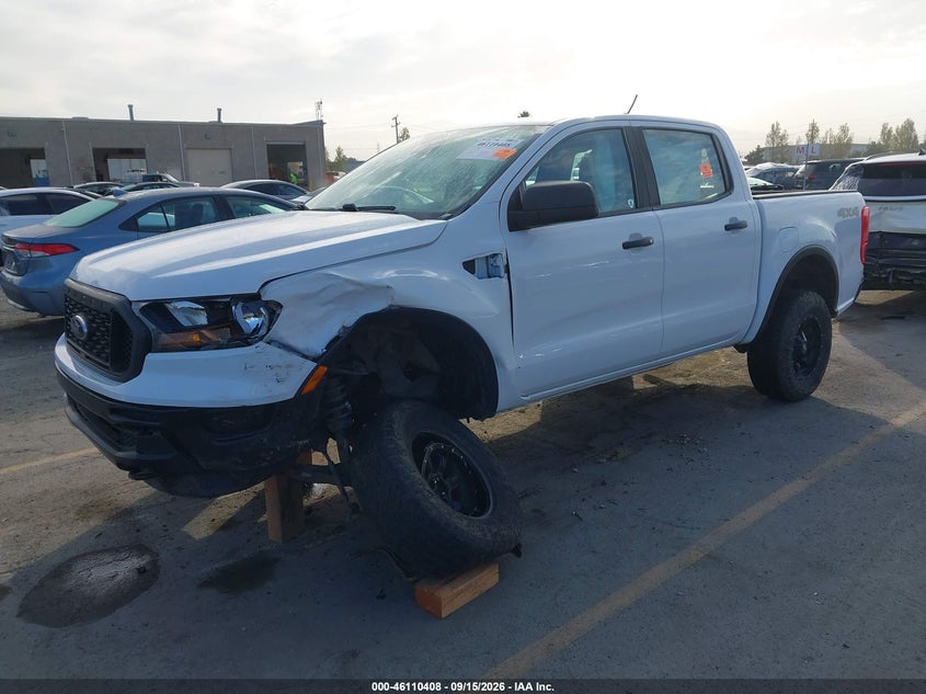 Vin: 1fter4fh1lla80492, lot: 46610124, ford ranger xl 20202