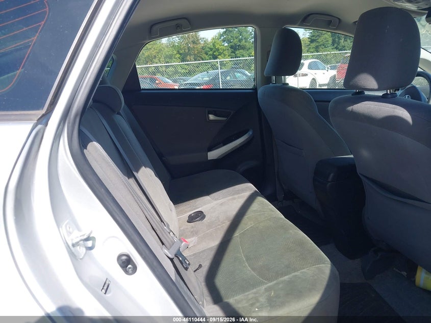 2012 TOYOTA PRIUS auction photo 8