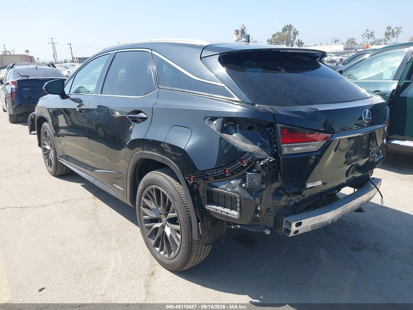 Vin: 2t2sgmda0mc068238, lot: 46610173, lexus rx 450h f sport appearance 20213
