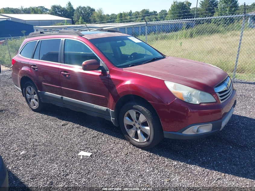 2011 SUBARU OUTBACK auction photo 1