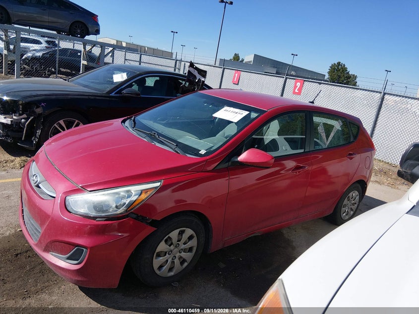 Vin: kmhct5aexgu256866, lot: 46610175, hyundai accent se 20162