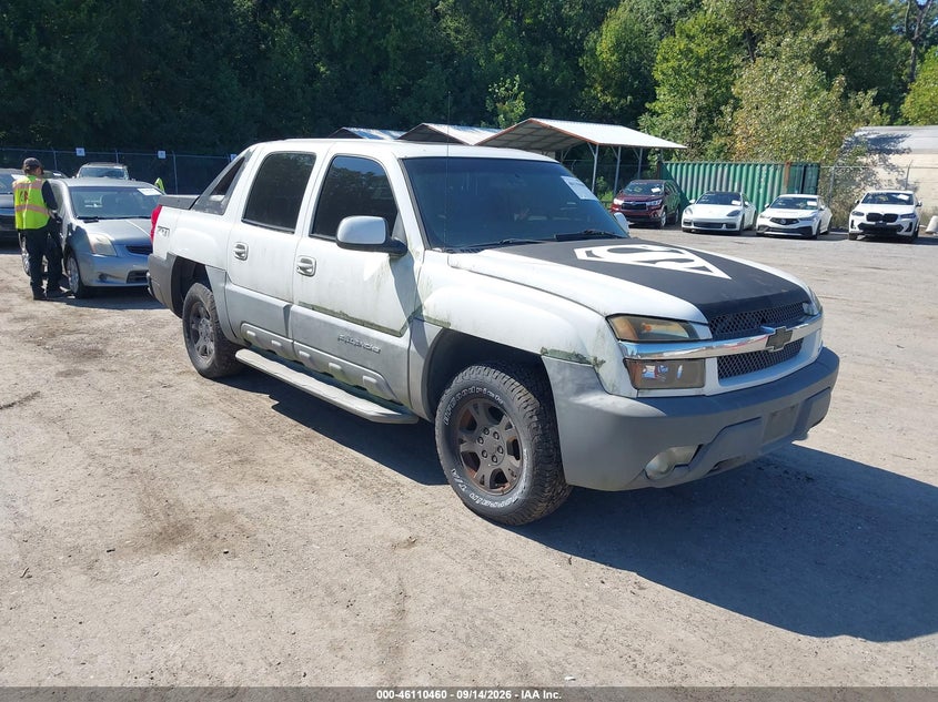 2002 CHEVROLET AVALANCHE 1500 auction photo 1