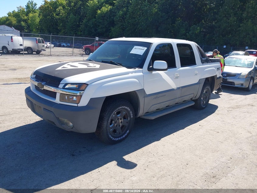 2002 CHEVROLET AVALANCHE 1500 auction photo 2