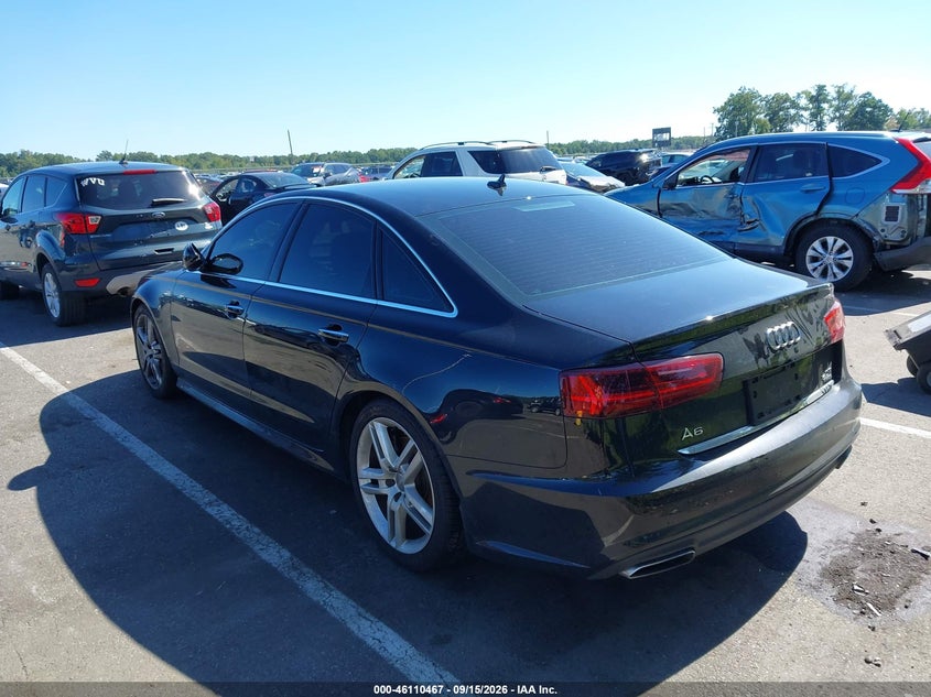 Vin: waug8afc2jn077064, lot: 46610183, audi a6 2.0t premium plus 20183